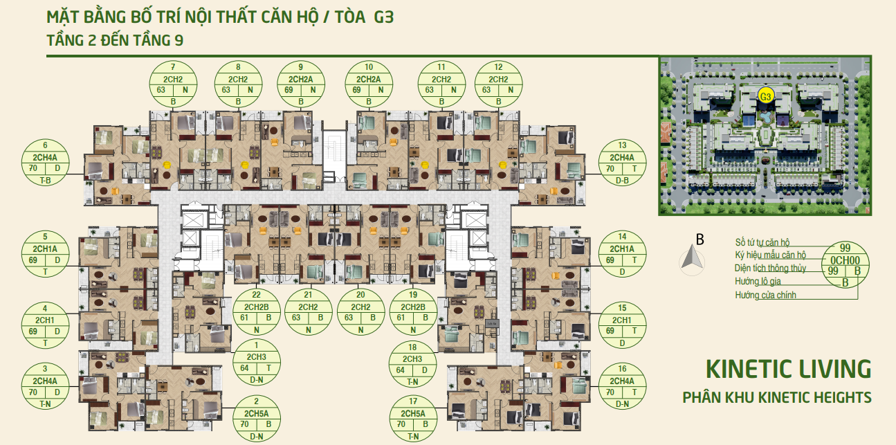 Tòa G3 - Tầng 2 - 9 5